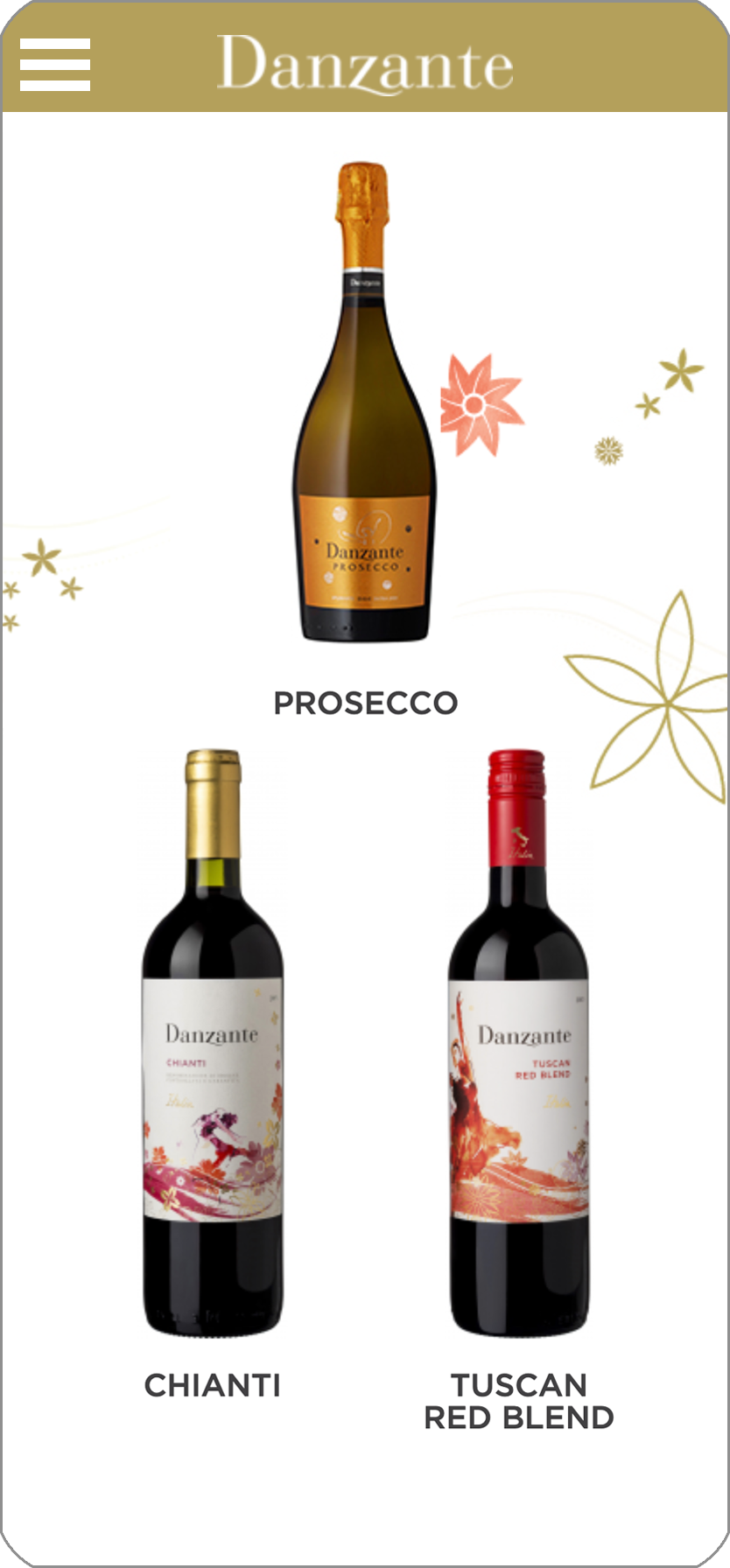 Danzante mobile wines