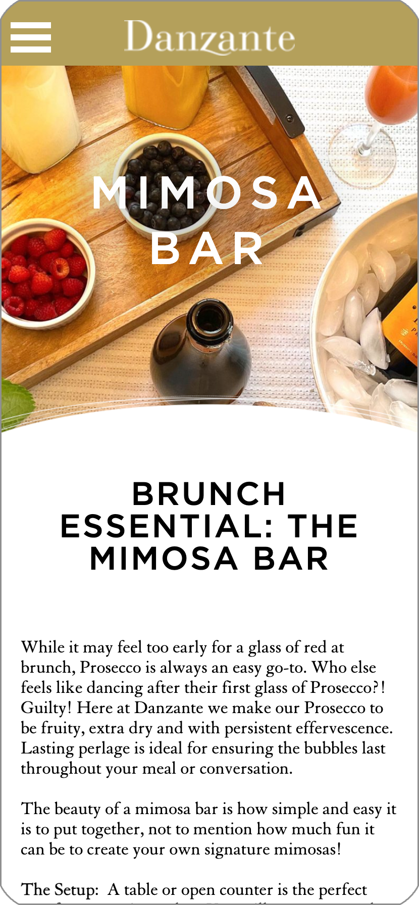 Danzante mobile article