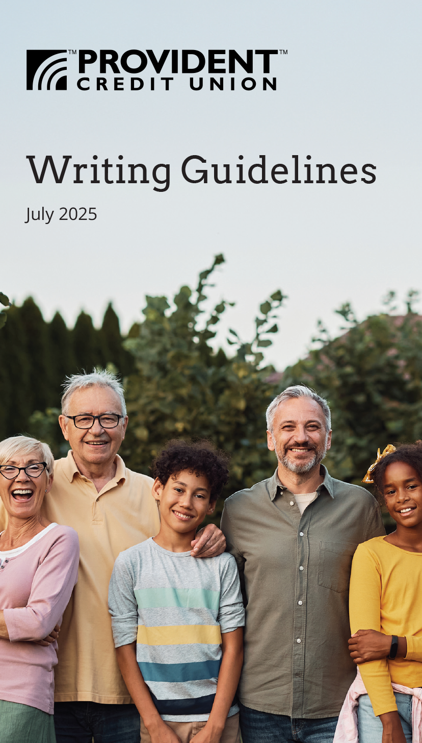 Provident writting guide