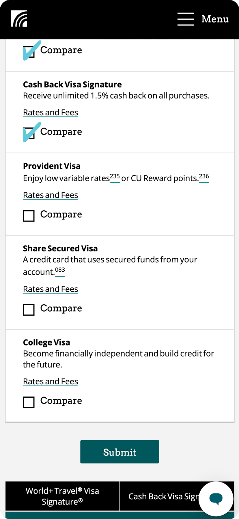 Provident mobile product